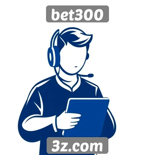 Avaliação do suporte ao cliente no Bet300